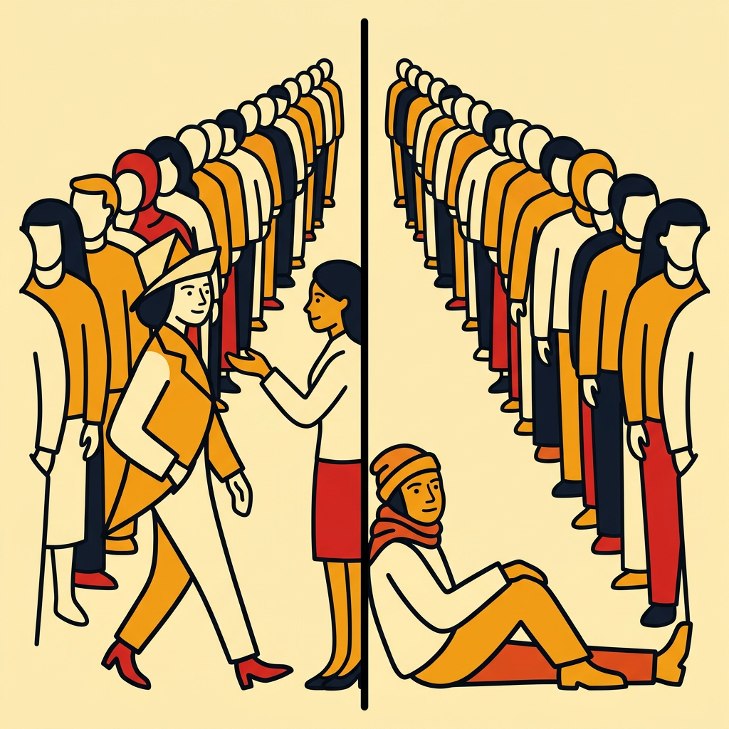 Never Waiting in Line