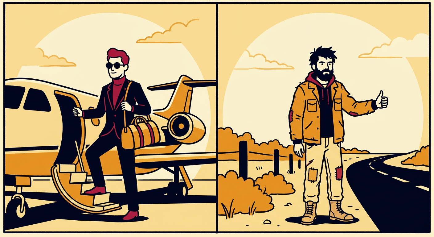 Never Flying Commercial